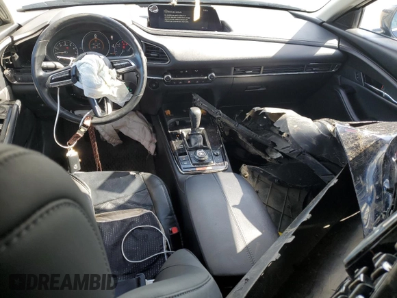 2023 Mazda CX-30 S Carbon Edition with VIN 3MVDMBCM1PM582423, listed as a Copart auction lot 47998275 with 35,412 mi miles and Salvage title. Bid and sale history available at DreamBid. Image 8.