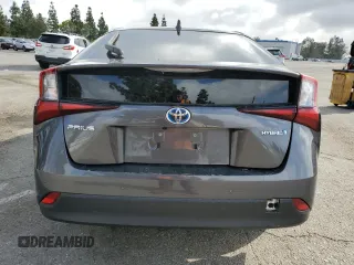 2022 Toyota Prius L Eco with VIN JTDKAMFU9N3169978, listed as a Copart auction lot 51473665 with 52,688 mi miles and Salvage Title. Bid and sale history available at carsss.com. Image 6.