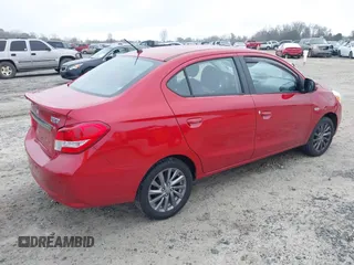 2018 Mitsubishi Mirage G4 SE with VIN ML32F4FJ8JHF08515, listed as a IAAI auction lot 41126359 with 115,006 mi miles. Bid and sale history available at carsss.com. Image 4.