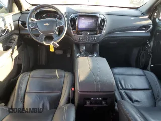 2022 Chevrolet Traverse LT Leather with VIN 1GNERHKW2NJ122329, listed as a Copart auction lot 46327505 with 54,110 mi miles and Salvage Title. Bid and sale history available at carsss.com. Image 8.