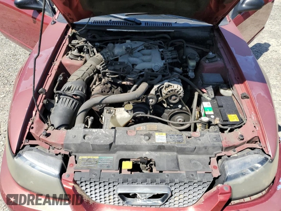 2003 Ford Mustang Standard с VIN 1FAFP40443F377129, выставлен на аукционе Copart как лот 59224525 с пробегом 121 327 миль миль и Чистый • Clean title. История ставок и продаж доступна на DreamBid. Изображение 11.