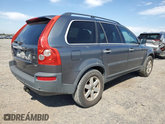 2006 Volvo XC90 with VIN YV4CM592161297430, listed as a Copart auction lot 50062875 with Not Provided miles and Salvage Title. Bid and sale history available at DreamBid. Image 3.
