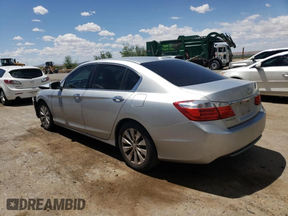 2015 Honda Accord EX-L with VIN 1HGCR2F83FA120987, listed as a Copart auction lot 55262705 with 199,295 mi miles and Salvage title. Bid and sale history available at DreamBid. Image 2.