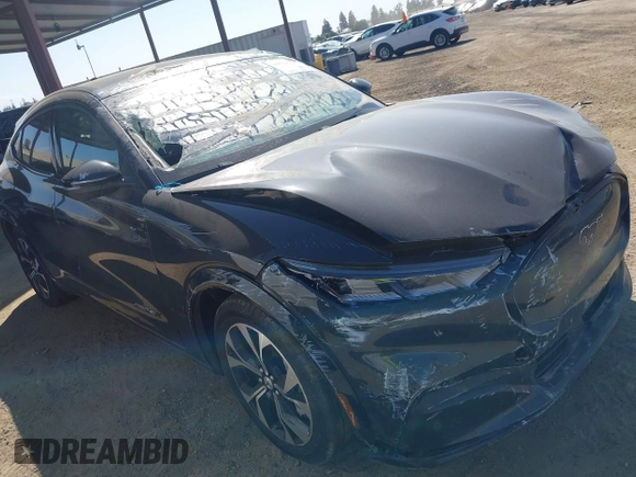 2022 Ford Mustang Mach-E Premium z VIN 3FMTK3SU4NMA23838, wystawiony jako IAAI lot #40509920 z przebiegiem Nie podano mil oraz . Historia ofert i sprzedaży dostępna na DreamBid. Obrazek 1.
