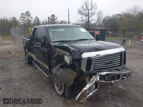 2010 Ford Super Duty F-250 SRW XL with VIN 1FTSW2BY9AEB30224, listed as a IAAI auction lot 41853631 with 1 mi miles. Bid and sale history available at carsss.com. Image 1.