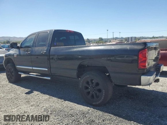 2009 Dodge Ram 2500 Laramie with VIN 3D3KS28L49G500417, listed as a Copart auction lot 61349734 with 252,279 mi miles and Salvage Title. Bid and sale history available at carsss.com. Image 2.
