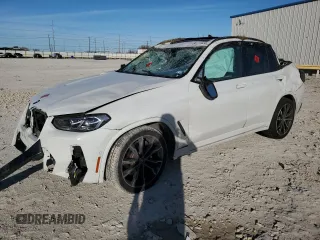 2023 BMW X3 M40i with VIN 5UX83DP07P9S24541, listed as a Copart auction lot 87211424 with Not Provided miles and Salvage Title. Bid and sale history available at DreamBid. Image 1.