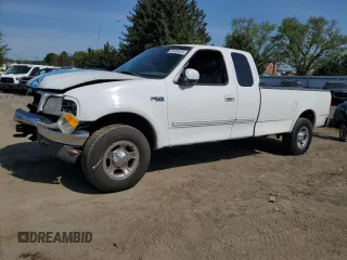 2002 Ford F-150 XL z VIN 1FTRX18LX2NA09494, wystawiony jako Copart lot #55255925 z przebiegiem 331 667 mil mil oraz Szkoda całkowita • Salvage title. Historia ofert i sprzedaży dostępna na DreamBid. Obrazek 1.