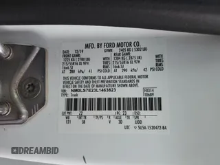 2020 Ford Transit Connect XL z VIN NM0LS7E23L1463823, wystawiony jako Copart lot #56639835 z przebiegiem 66 096 mil mil oraz Czysty tytuł • Clean title. Historia ofert i sprzedaży dostępna na DreamBid. Obrazek 13.