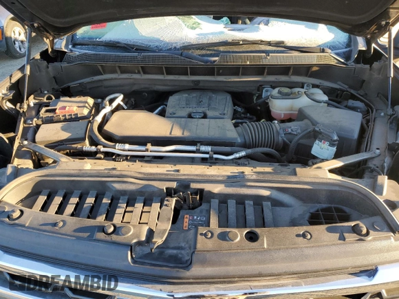 2023 Chevrolet Silverado 1500 LT with VIN 3GCPACEK8PG256190, listed as a Copart auction lot 88554125 with Not Provided miles and Salvage Title. Bid and sale history available at DreamBid. Image 12.
