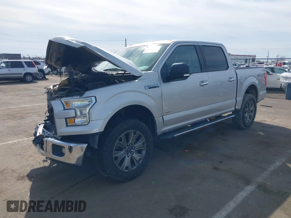 2015 Ford F-150 XLT with VIN 1FTEW1EG3FKD37310, listed as a IAAI auction lot 41681029 with 145,069 mi miles. Bid and sale history available at carsss.com. Image 2.