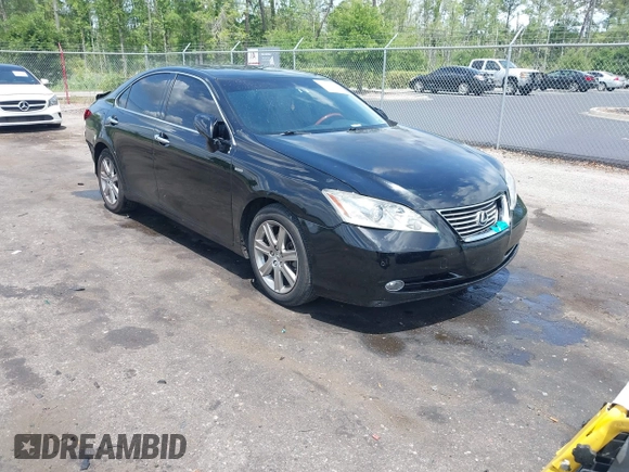2009 Lexus ES 330 with VIN JTHBJ46G992279255, listed as a IAAI auction lot 42170646 with 109,241 mi miles and . Bid and sale history available at DreamBid. Image 1.