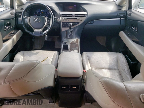 2013 Lexus RX 350 with VIN JTJZK1BA0D2009513, listed as a Copart auction lot 61829645 with 166,001 mi miles and Salvage title. Bid and sale history available at DreamBid. Image 8.