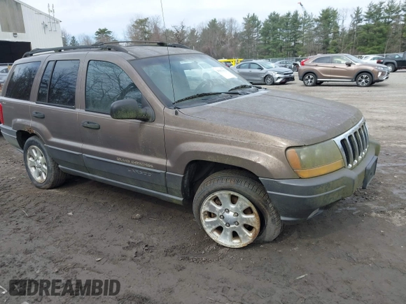 2001 Jeep Grand Cherokee Laredo with VIN 1J4GW48SX1C658610, listed as a IAAI auction lot 41831013 with 200,142 mi miles and . Bid and sale history available at DreamBid. Image 1.