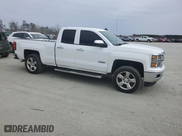 2015 Chevrolet Silverado 1500 LT with VIN 1GCRCREC0FZ382122, listed as a Copart auction lot 48316555 with 92,407 mi miles and Salvage Title. Bid and sale history available at carsss.com. Image 4.