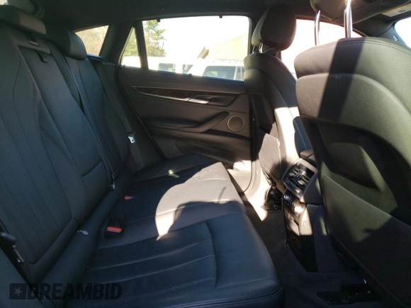 2017 BMW X6 xDrive35i with VIN 5UXKU2C39H0U28464, listed as a Copart auction lot 72980332 with 58,485 mi miles. Bid and sale history available at carsss.com. Image 11.