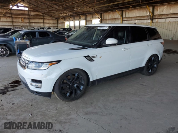 2017 Land Rover Range Rover Sport HSE with VIN SALWR2FKXHA668715, listed as a Copart auction lot 56838275 with 119,201 mi miles and Clean title. Bid and sale history available at DreamBid. Image 1.