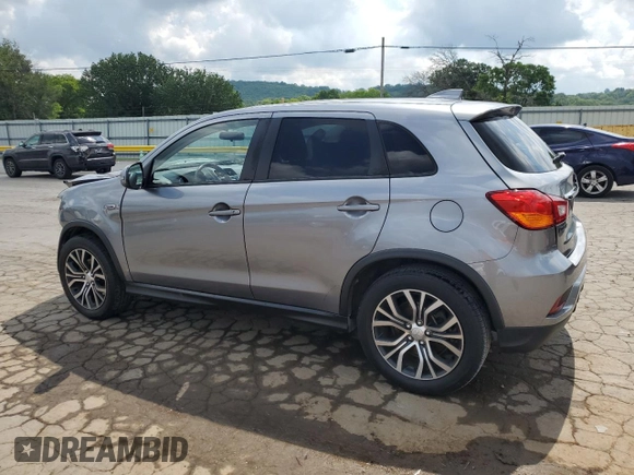 2018 Mitsubishi Outlander ES with VIN JA4AP3AU1JZ011468, listed as a Copart auction lot 62580455 with 123,404 mi miles and Salvage title. Bid and sale history available at DreamBid. Image 2.