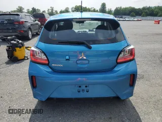 2024 Mitsubishi Mirage ES z VIN ML32AUHJ8RH017169, wystawiony jako Copart lot #60427485 z przebiegiem 9 272 mil mil oraz Nie do naprawy • Non repairable. Historia ofert i sprzedaży dostępna na DreamBid. Obrazek 6.