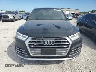 2020 Audi SQ5 Premium Plus with VIN WA1B4AFYXL2028911, listed as a Copart auction lot 58942914 with 50,058 mi miles and Salvage Title. Bid and sale history available at DreamBid. Image 5.