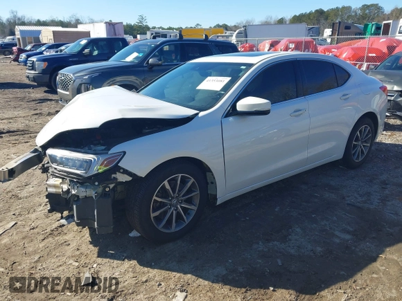 2020 Acura TLX with VIN 19UUB1F37LA013167, listed as a IAAI auction lot 41353081 with 60,061 mi miles. Bid and sale history available at carsss.com. Image 17.