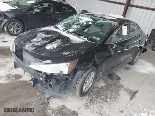 2020 Hyundai Elantra SE with VIN KMHD74LF8LU965041, listed as a IAAI auction lot 41370685 with 48,128 mi miles. Bid and sale history available at carsss.com. Image 2.