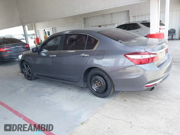 2016 Honda Accord Sport with VIN 1HGCR2F59GA093334, listed as a IAAI auction lot 42138977 with 104,271 mi miles and . Bid and sale history available at DreamBid. Image 14.