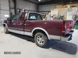 1997 Ford F-150 XL with VIN 1FTEX17L4VNB66880, listed as a Copart auction lot 46084745 with 224,185 mi miles and Salvage title. Bid and sale history available at DreamBid. Image 2.