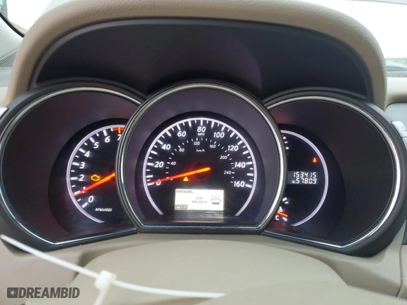 2012 Nissan Murano SV with VIN JN8AZ1MW7CW237363, listed as a Copart auction lot 43763025 with 153,415 mi miles and Salvage Title. Bid and sale history available at carsss.com. Image 9.