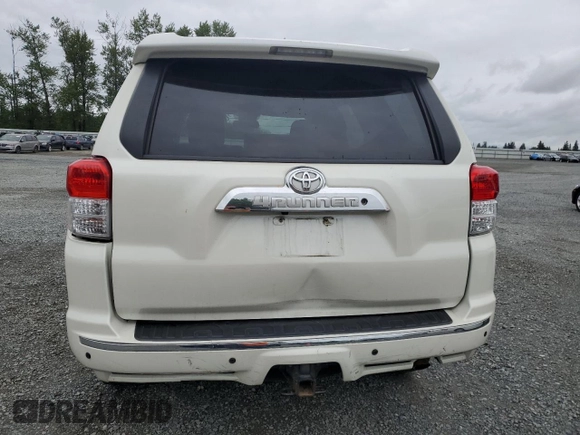 2013 Toyota 4Runner SR5 with VIN JTEBU5JR1D5125973, listed as a Copart auction lot 58804585 with 232,855 mi miles and Salvage title. Bid and sale history available at DreamBid. Image 6.