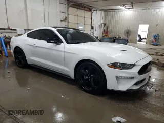 2021 Ford Mustang EcoBoost with VIN 1FA6P8TH8M5121704, listed as a Copart auction lot 60731115 with 44,691 mi miles and Salvage title. Bid and sale history available at DreamBid. Image 4.