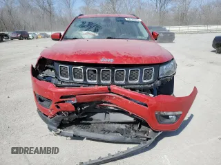 2020 Jeep Compass Latitude with VIN 3C4NJDBB6LT150324, listed as a Copart auction lot 49298845 with 44,160 mi miles and Salvage Title. Bid and sale history available at DreamBid. Image 5.