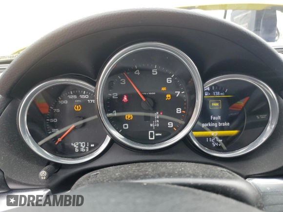 2014 Porsche Boxster with VIN WP0CA2A87EK120481, listed as a Copart auction lot 47612185 with 42,701 mi miles and Salvage Title. Bid and sale history available at carsss.com. Image 9.