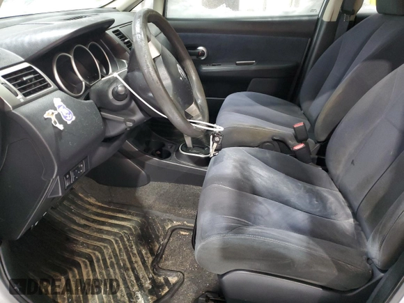 2007 Nissan Versa 1.8 S with VIN 3N1BC13E77L450063, listed as a Copart auction lot 42299135 with 81,821 mi miles and Salvage Title. Bid and sale history available at carsss.com. Image 7.