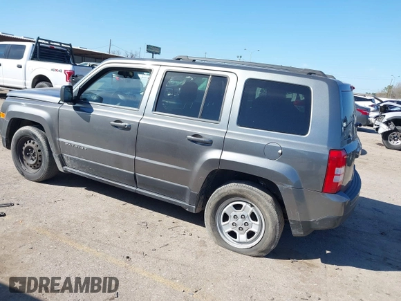 2013 Jeep Patriot Sport with VIN 1C4NJPBA0DD245736, listed as a IAAI auction lot 41651282 with 227,456 mi miles. Bid and sale history available at carsss.com. Image 3.