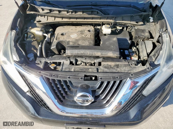 2015 Nissan Murano SL with VIN 5N1AZ2MG1FN215200, listed as a Copart auction lot 45423165 with 151,287 mi miles and Clean Title. Bid and sale history available at carsss.com. Image 12.