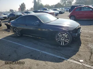 2019 BMW 4 Series 430i with VIN WBA4W3C56KAF93515, listed as a Copart auction lot 84089804 with 62,521 mi miles and Salvage Title. Bid and sale history available at carsss.com. Image 4.