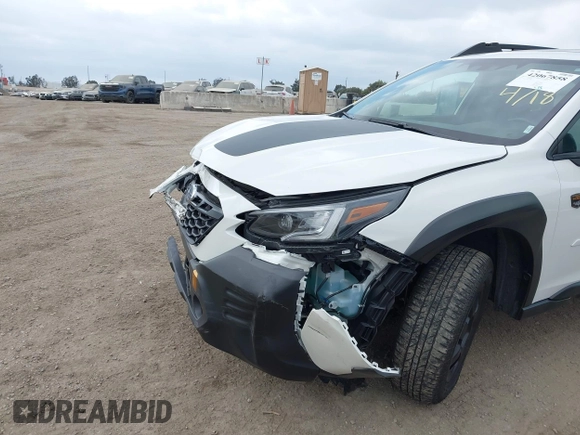 2023 Subaru Outback Wilderness with VIN 4S4BTGUD1P3199800, listed as a IAAI auction lot 42067858 with 33,011 mi miles and . Bid and sale history available at DreamBid. Image 6.