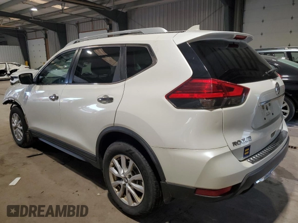 2017 Nissan Rogue SV with VIN KNMAT2MV9HP528295, listed as a Copart auction lot 63318355 with 130,536 mi miles and Salvage title. Bid and sale history available at DreamBid. Image 2.