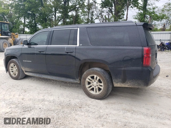 2018 Chevrolet Suburban LT with VIN 1GNSCHKC8JR331662, listed as a Copart auction lot 55561545 with 164,213 mi miles and Salvage title. Bid and sale history available at DreamBid. Image 2.