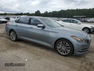 2015 Hyundai Genesis 3.8L with VIN KMHGN4JEXFU071785, listed as a Copart auction lot 71847804 with 153,816 mi miles and Salvage Title. Bid and sale history available at carsss.com. Image 4.