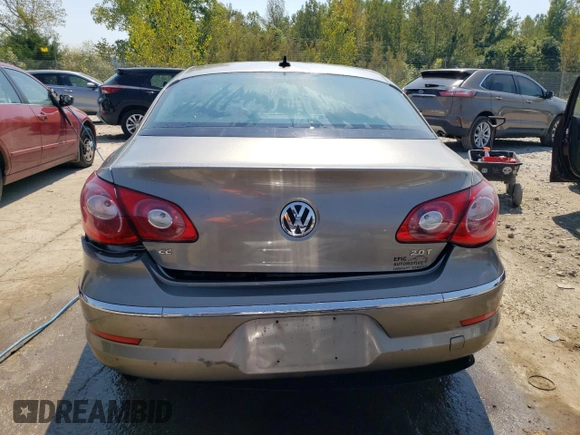 2012 Volkswagen CC Sport with VIN WVWMN7AN7CE521505, listed as a Copart auction lot 68447614 with 112,157 mi miles and Non Repairable. Bid and sale history available at carsss.com. Image 6.