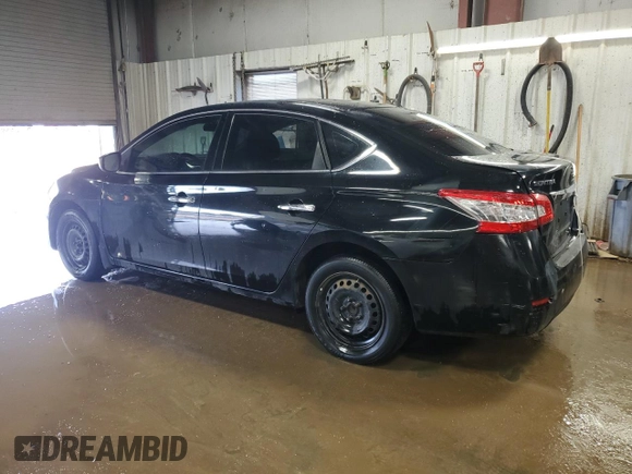 2015 Nissan Sentra S with VIN 3N1AB7APXFY299646, listed as a Copart auction lot 50869775 with 63,649 mi miles and Salvage Title. Bid and sale history available at carsss.com. Image 2.
