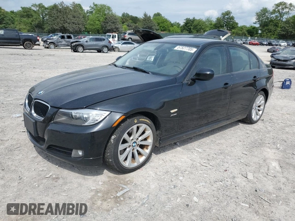 2011 BMW 3 Series 328i xDrive with VIN WBAPK5G5XBNN31913, listed as a Copart auction lot 57527705 with 193,160 mi miles and Clean title. Bid and sale history available at DreamBid. Image 1.