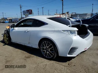 2017 Lexus RC 200t with VIN JTHHA5BC7H5007609, listed as a Copart auction lot 64089305 with 53,422 mi miles and Clean title. Bid and sale history available at DreamBid. Image 2.