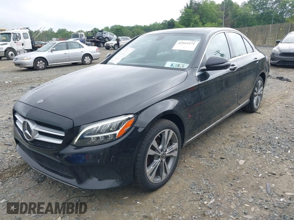 2019 Mercedes-Benz C 300 z VIN WDDWF8EB4KR512866, wystawiony jako IAAI lot #42163271 z przebiegiem 45 025 mil mil oraz . Historia ofert i sprzedaży dostępna na DreamBid. Obrazek 2.