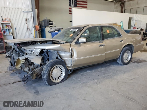 2000 Mercury Grand Marquis LS z VIN 2MEFM75W9YX660599, wystawiony jako Copart lot #52620225 z przebiegiem 88 726 mil mil oraz Szkoda całkowita • Salvage title. Historia ofert i sprzedaży dostępna na DreamBid. Obrazek 1.