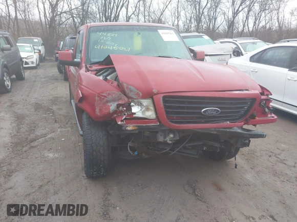 2009 Ford Ranger XLT with VIN 1FTYR44E79PA69116, listed as a IAAI auction lot 41045261 with 118,649 mi miles. Bid and sale history available at carsss.com. Image 6.