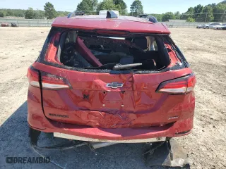 2023 Chevrolet Equinox RS with VIN 3GNAXMEGXPS154626, listed as a Copart auction lot 58684894 with 0 mi miles and Salvage Title. Bid and sale history available at carsss.com. Image 6.