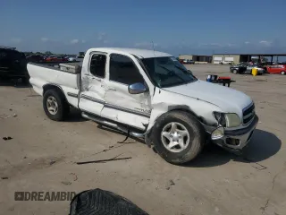 2002 Toyota Tundra SR5 with VIN 5TBRN34152S247245, listed as a Copart auction lot 54766955 with 195,863 mi miles and Salvage Title. Bid and sale history available at DreamBid. Image 4.